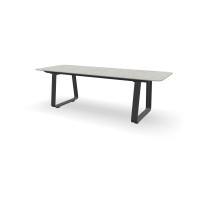 Rechthoekige Dekton Sabbia tafel Elko