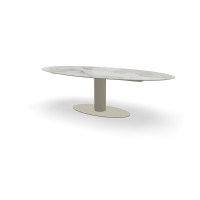 Ovale Dekton Khalo tafel Terra