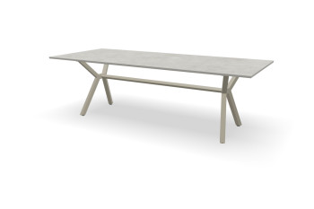 Tafel Dekton Sabbia met Teano onderstel