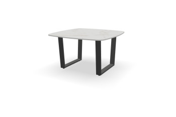 Vierkante bootvorm Dekton Entzo tafel Savona