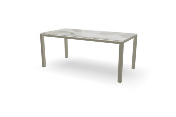 Rechthoekige Dekton Khalo tafel Zwevend 60 mm