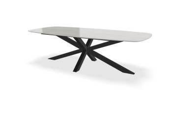 Rechthoekige bootvorm Dekton Taga tafel Cento