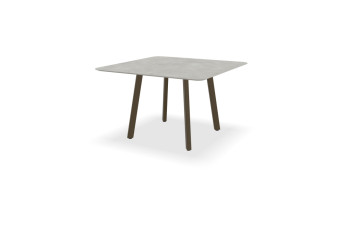 Vierkante Dekton Sabbia tafel Imperia