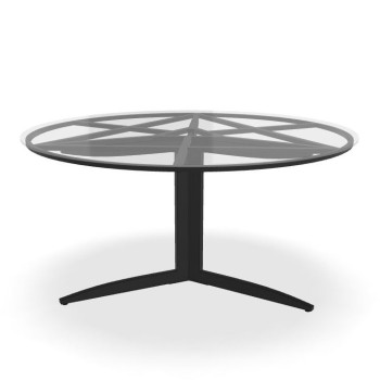 Embrace table frame Anthracite round 1460mm